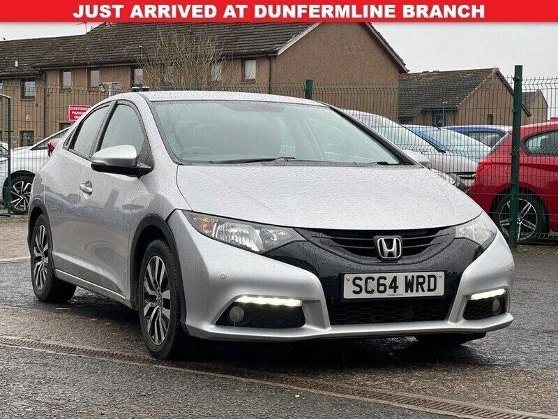 Silver Used 2015 Honda Civic SE Plus Hatchback | £4,995 (Good price) - Image 1/4