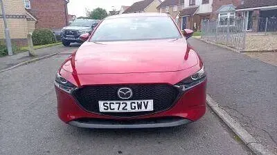Used Mazda 3 2022 Red Hatchback