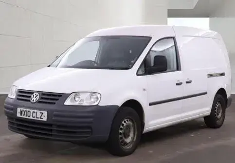 Begagnad VW Caddy Maxi 104 HK (76 kW) 2010 Vit Minibuss