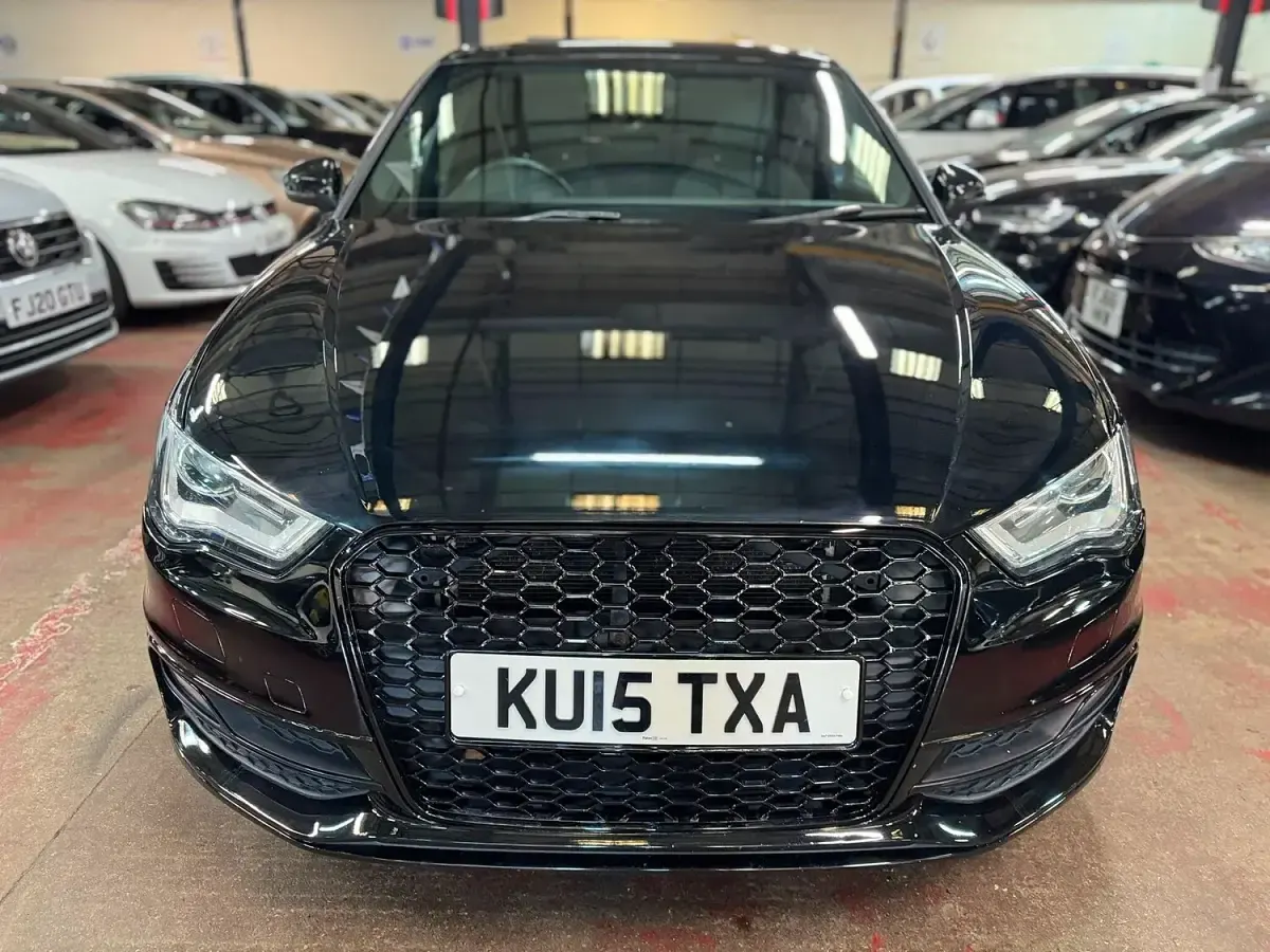 Used Audi A3 Sportback S-Line 2015 Black Hatchback