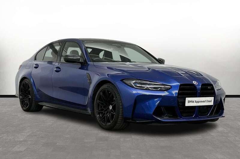 Blue Used 2022 BMW M3 Competition Edition Sedan | £66,000 (Expensive) - Image 1/3