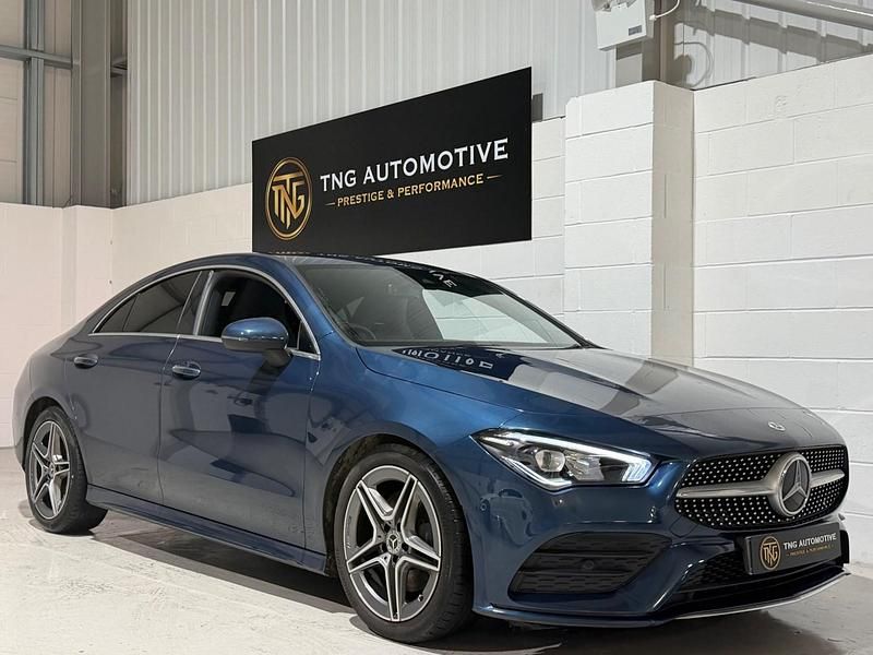Used Mercedes CLA200 AMG line 2022 Blue Coupe