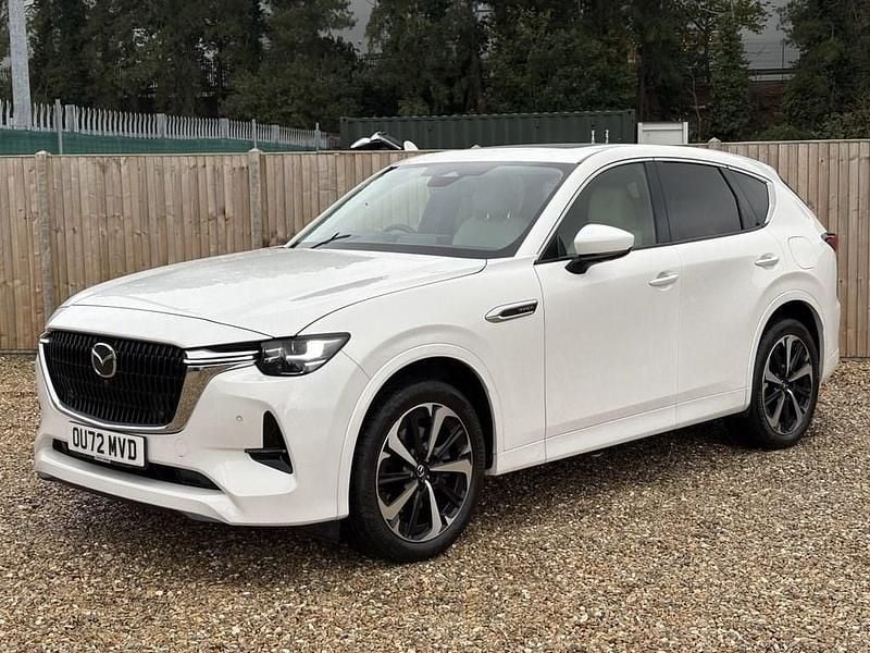 White Used 2022 Mazda CX-60 Takumi-Line SUV | £27,500 (Fair price) - Image 1/4