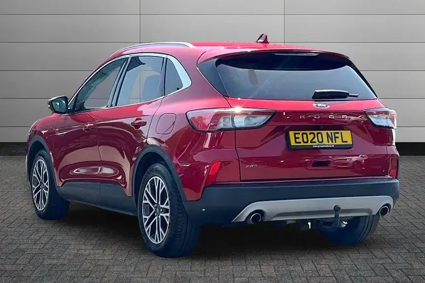 Used Ford Kuga Titanium 187 HP (137 kW) 2020 Lucid red SUV