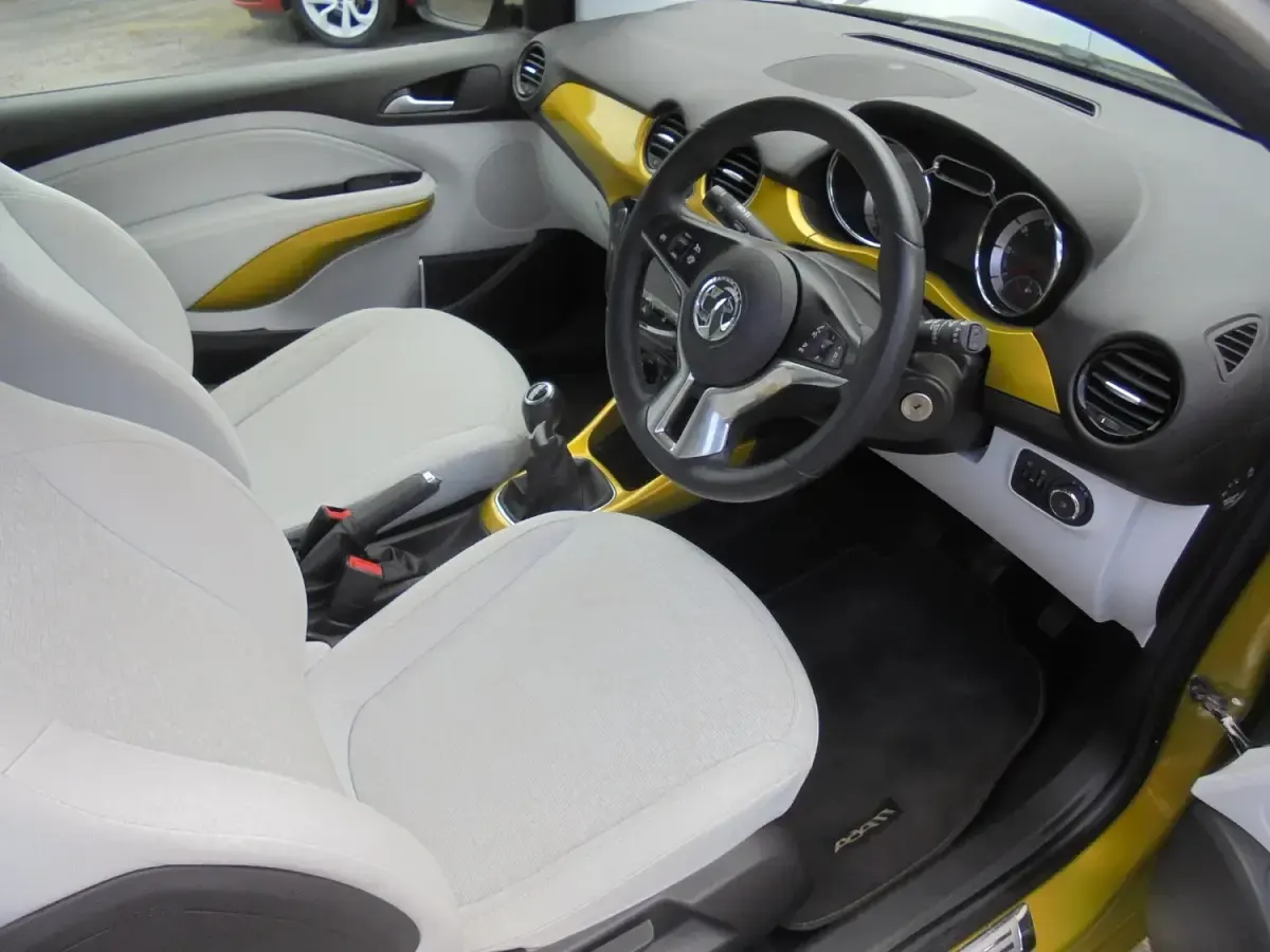 Used Vauxhall Adam Jam 2015 Yellow Hatchback