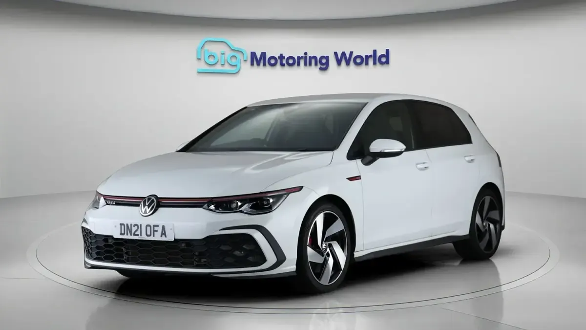 Used VW Golf VII GTI 2021 White Hatchback