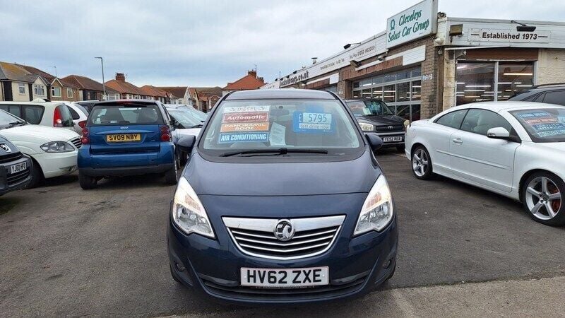 Blue Used 2012 Vauxhall Meriva MPV | £4,995 (A bit pricey) - Image 1/4
