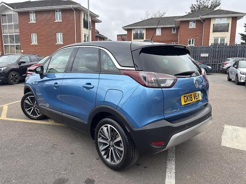 Used Vauxhall Crossland X Elite 80 HP (58 kW) 2018 Blue SUV