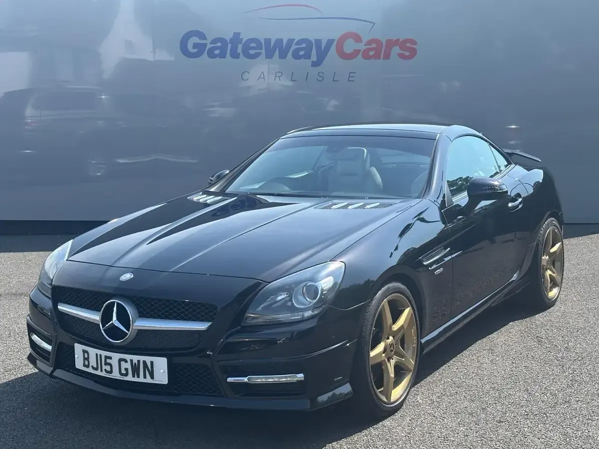 Used Mercedes SLK250 AMG 2015 Black Cabriolet