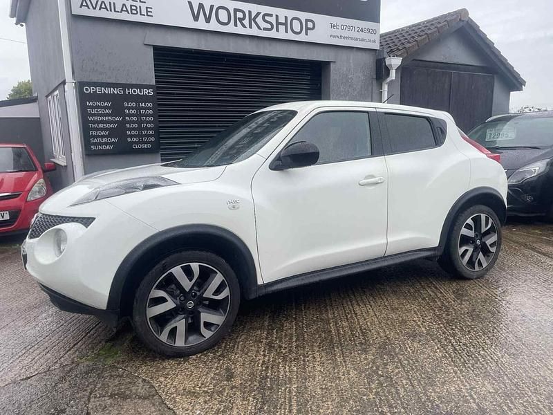 White Used 2014 Nissan Juke N-TEC SUV | £3,495 (Fair price) - Image 1/4