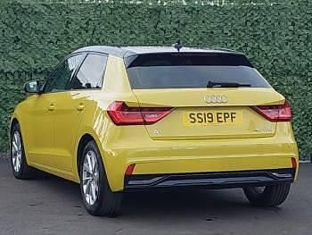 Used Audi A1 Sport 116 HP (85 kW) 2019 Yellow SUV