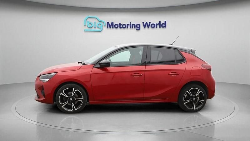 Used Vauxhall Corsa Edition 100 HP (73 kW) 2022 Red Hatchback