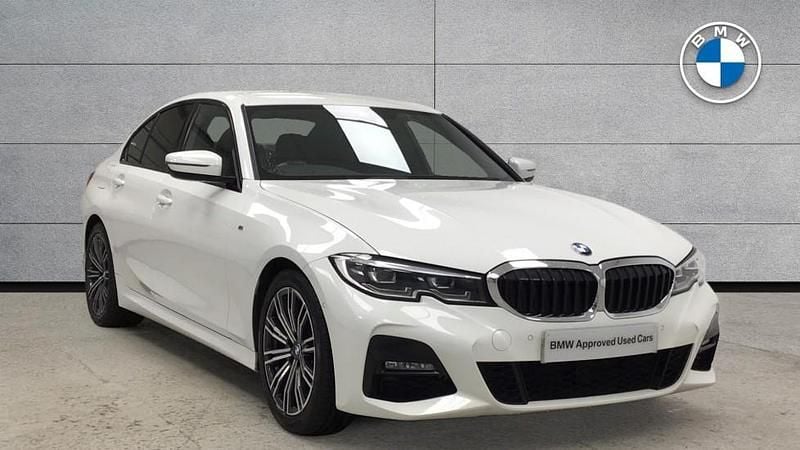 White Used 2021 BMW 320 M Sport | £23,095 (Fair price) - Image 1/4