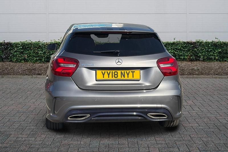 Used Mercedes A200 Premium Plus 156 HP (114 kW) 2018 Grey Hatchback