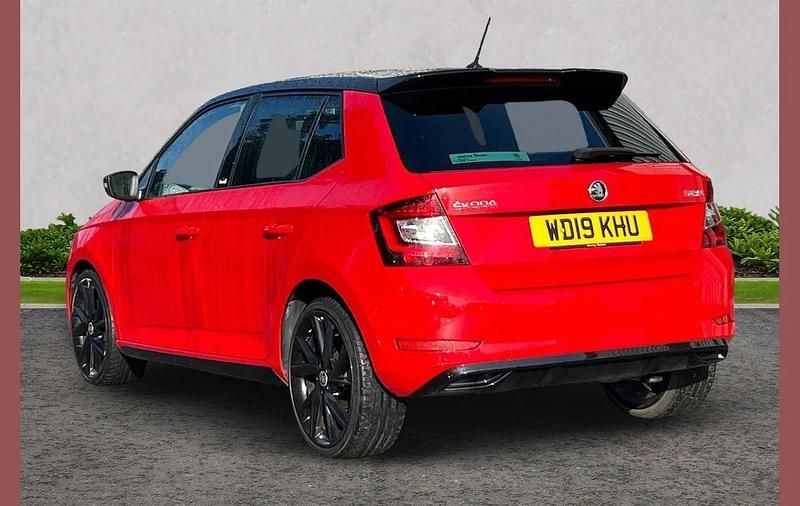 Used Skoda Fabia Monte Carlo 109 HP (80 kW) 2019 Red Hatchback