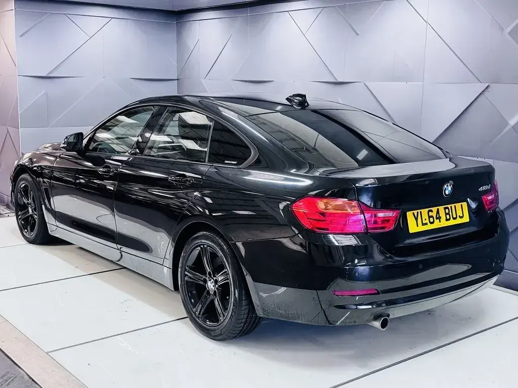 Begagnad BMW 418 Comfort Edition 143 HK (105 kW) 2015 Svart Sportkupé