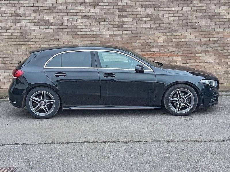 Used Mercedes A150 AMG line 150 HP (110 kW) 2019 Black Hatchback