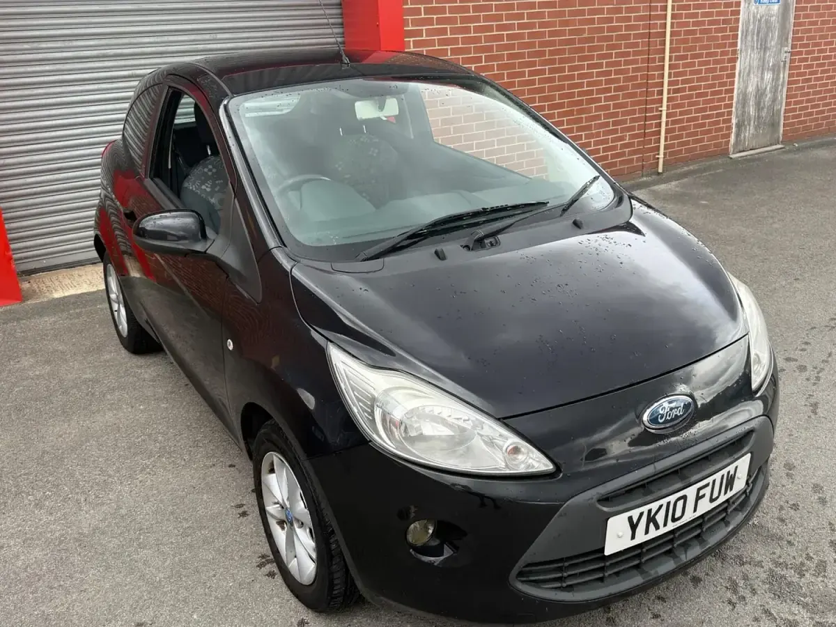 Used Ford Ka 69 HP (50 kW) 2010 Black Hatchback