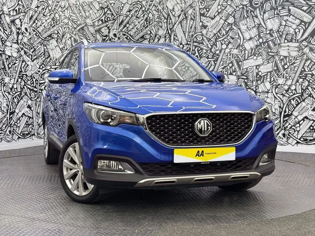 Used MG ZS Excite 111 HP (81 kW) 2020 Blue SUV