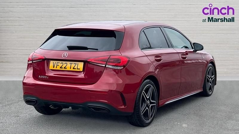 Used Mercedes A200 Executive 150 HP (110 kW) 2022 Red Hatchback