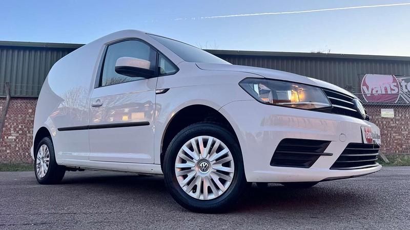Used VW Caddy Trendline 102 HP (75 kW) 2019 White MPV