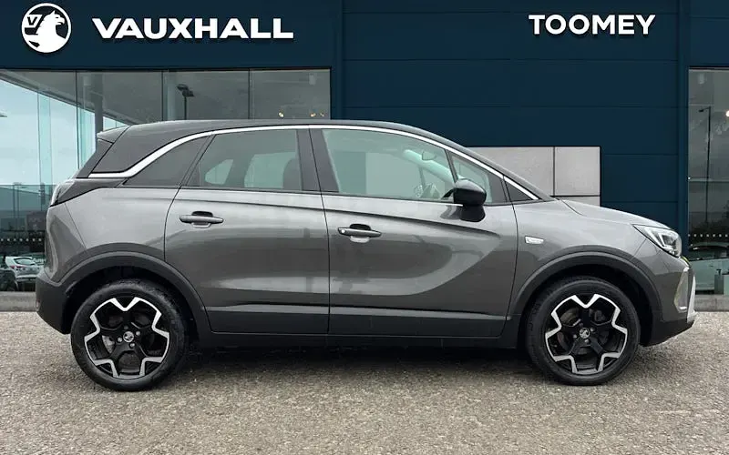 Used Vauxhall Crossland Elite 110 HP (80 kW) 2021 Grey SUV