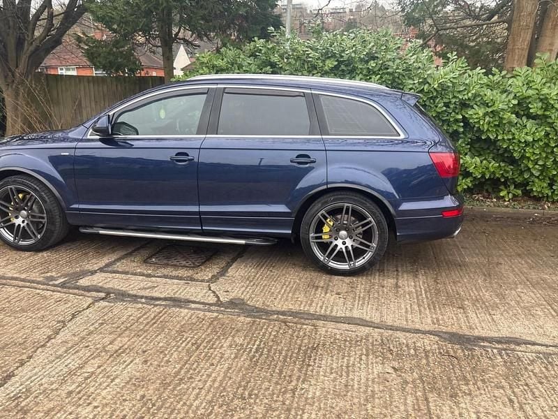 Used Audi Q7 S-Line 2010 Blue SUV