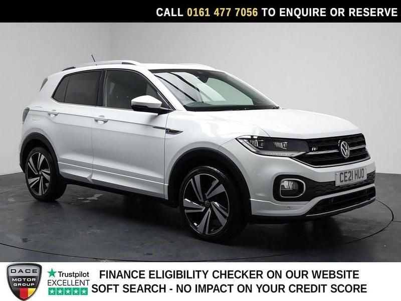 Used VW T-Cross R-line 150 HP (110 kW) 2021 White SUV