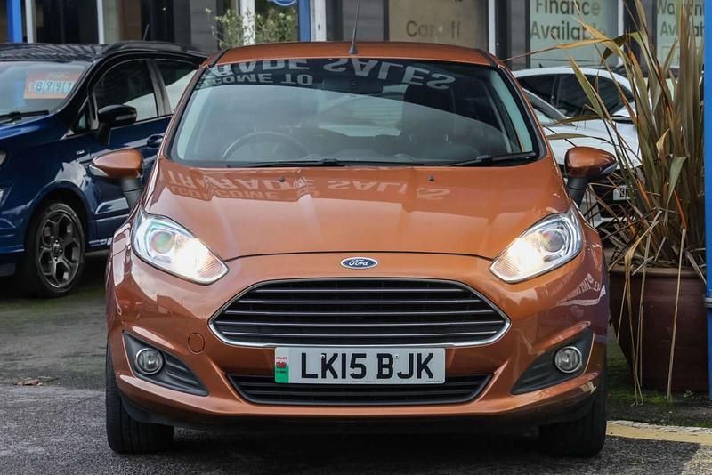 Used Ford Fiesta Zetec 2015 Brown Hatchback