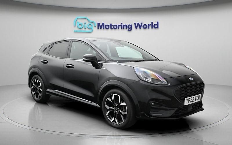Used Ford Puma ST-Line X 155 HP (114 kW) 2022 Black SUV