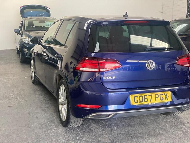 Used VW Golf VII GT 150 HP (110 kW) 2018 Blue Hatchback