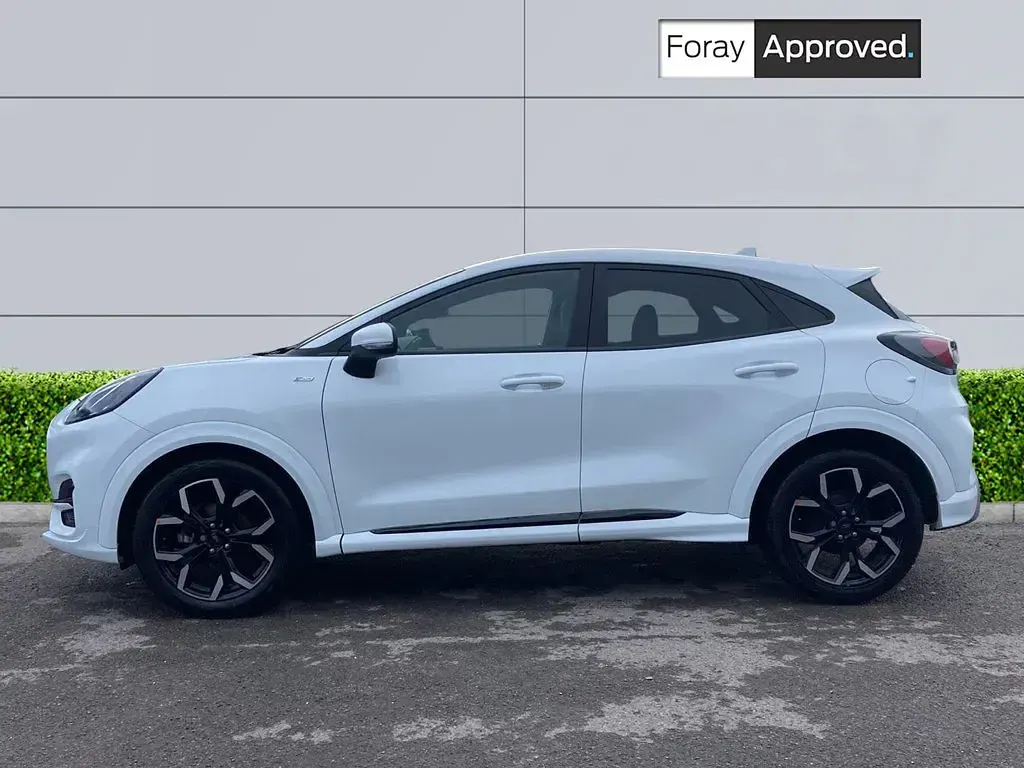 Used Ford Puma ST-Line X 123 HP (90 kW) 2021 White Coupe