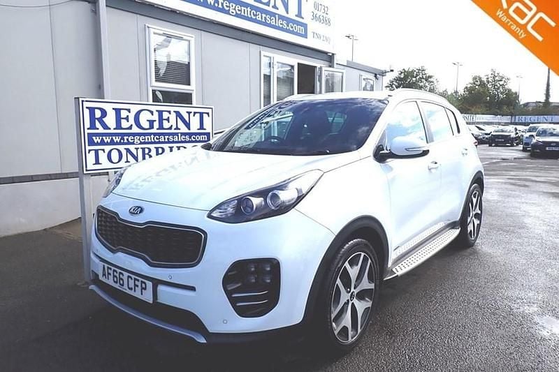 White Used 2016 Kia Sportage GT-Line SUV | £11,295 (Fair price) - Image 1/1