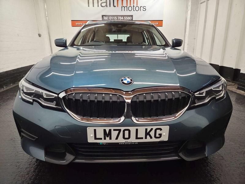 Used BMW 330e Sport Line 2020 Blue Estate