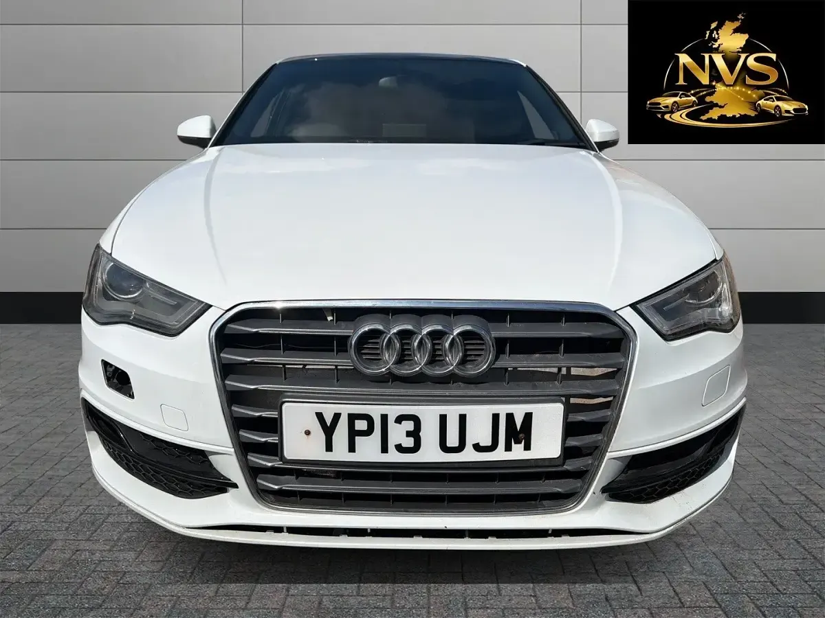 Used Audi A3 S-Line 2013 White Hatchback