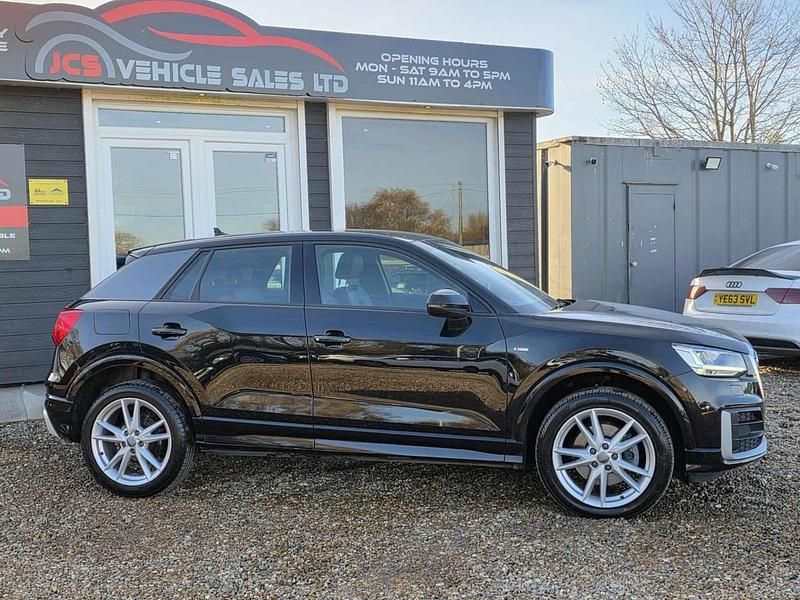 Used Audi Q2 S-Line 116 HP (85 kW) 2018 Black SUV