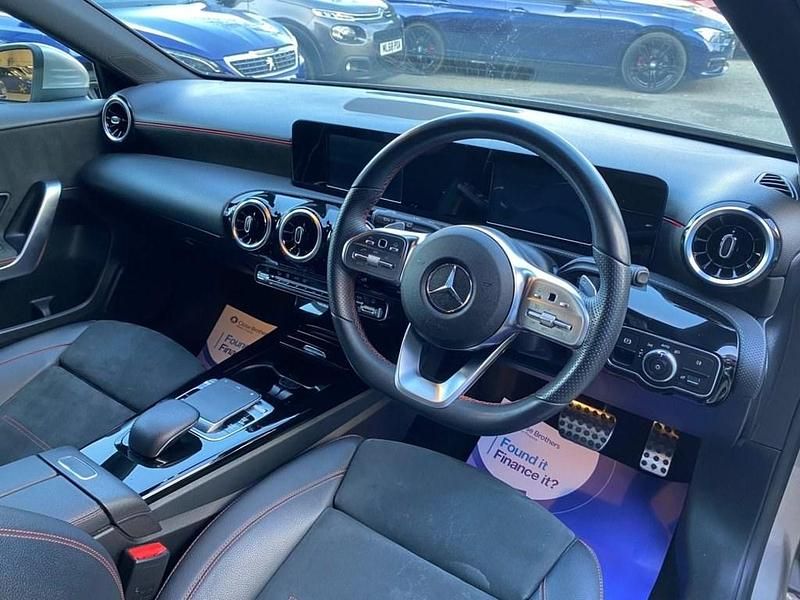 Used Mercedes A150 AMG line 150 HP (110 kW) 2019 Silver Hatchback