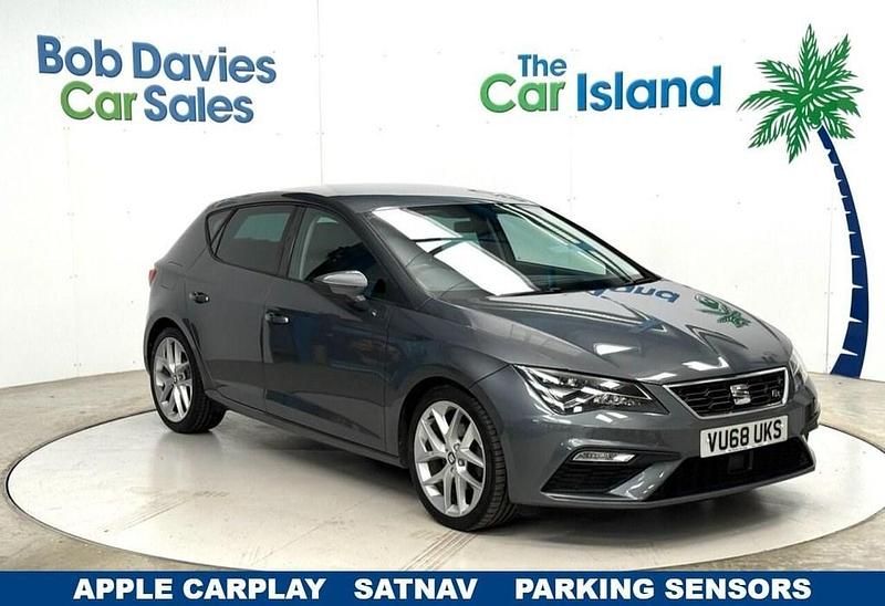 Used Seat Leon FR 125 HP (91 kW) 2018 Grey Hatchback