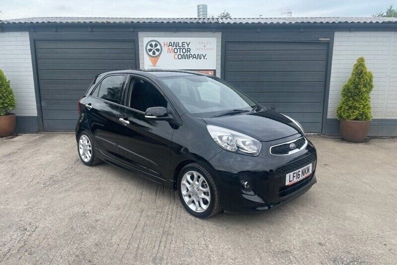 Black Used 2016 Kia Picanto 3 Hatchback | £7,295 (Fair price) - Image 1/4