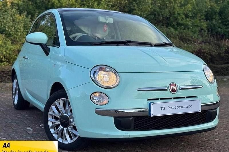 Green Used 2014 Fiat 500 Lounge Hatchback | £5,500 (Fair price) - Image 1/1