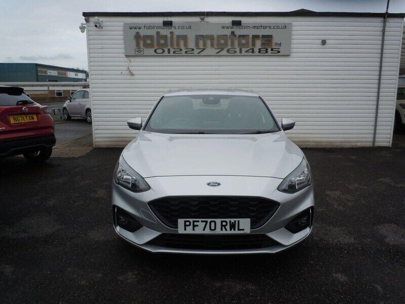 Silver Used 2021 Ford Focus ST-Line Hatchback | £11,300 (Fair price) - Image 1/4