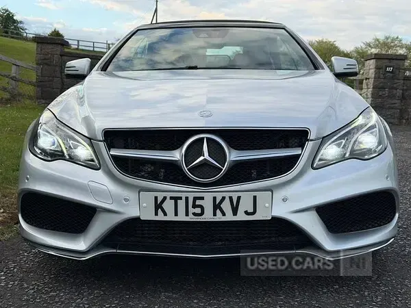 Używany Mercedes E350 AMG Line Premium 260 KM (191 kW) 2015 Srebrny Kabriolet