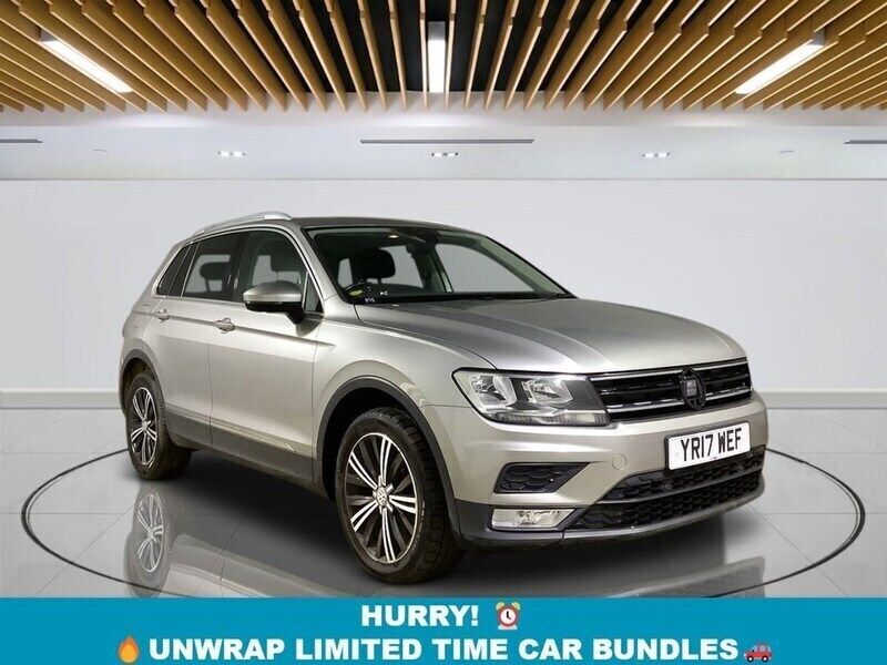 Silver Used 2017 VW Tiguan SE SUV | £12,799 (Good price) - Image 1/3