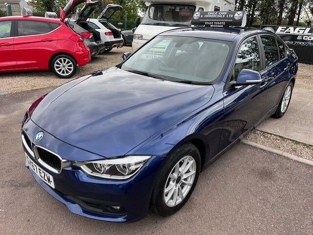 Begagnad BMW 320 Efficient Dynamics 2017 Blå Sedan