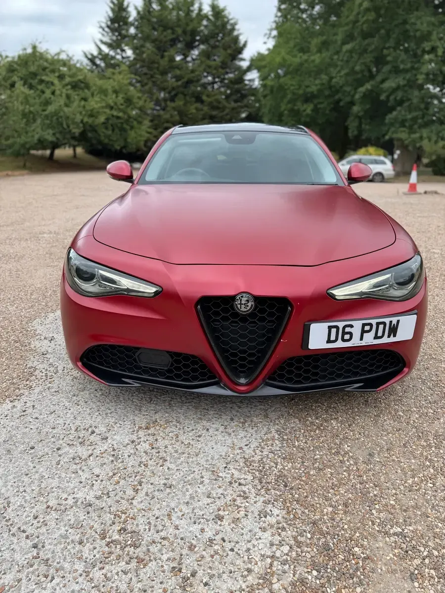 Used Alfa Romeo Giulia 2022 Red Sedan