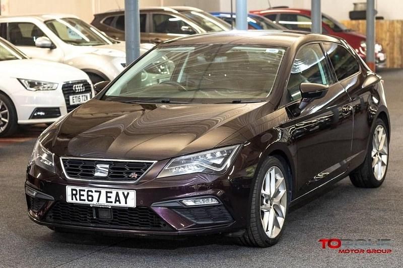 Purple Used 2017 Seat Leon FR Coupe | £9,995 (Fair price) - Image 1/4