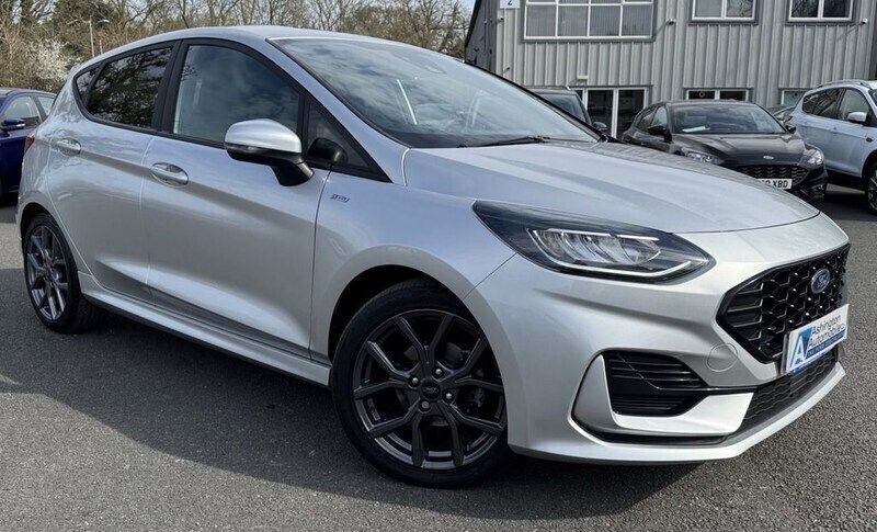 Silver Used 2022 Ford Fiesta ST-Line Hatchback | £13,299 (Good price) - Image 1/3