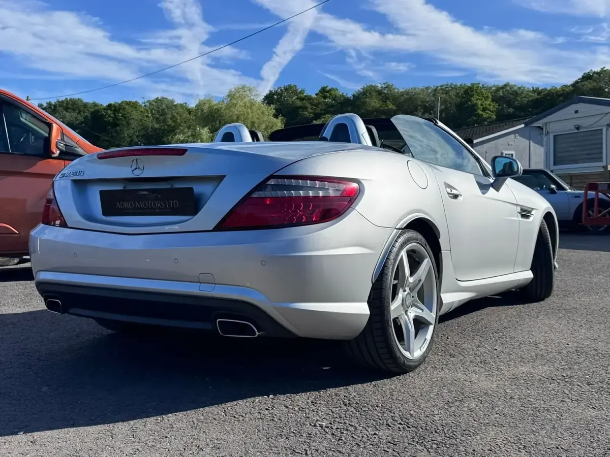 Used Mercedes SLK200 AMG 2015 Silver Cabriolet