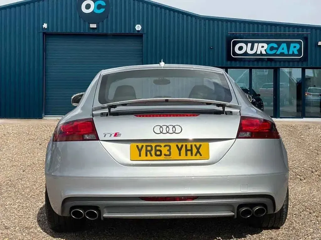 Used Audi TTS Design 272 HP (200 kW) 2013 Silver Coupe
