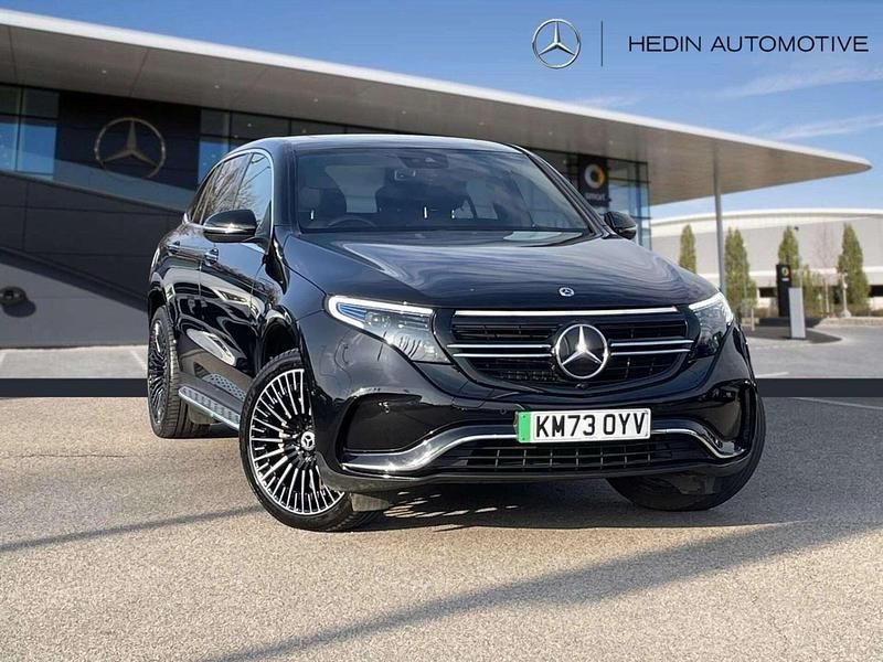 Used Mercedes EQC400 AMG Line Premium 300 kW (408 HP) 2023 Black SUV